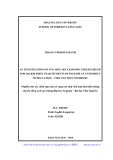 Master thesis English linguistics: An investigation on vocabulary learning strategies of non major first year students of English at university of education – Thai Nguyen university