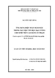 Luận văn Thạc sĩ Ngôn ngữ và văn hóa Việt Nam: Tổ chức dạy học phần "Điện từ học” Vật lí 11 THPT theo hướng trải nghiệm thông qua việc chế tạo và sử dụng các dụng cụ thí nghiệm