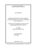 Master thesis English linguistics: The influences of extra classes on students’ academic performance at Que Vo No.1 high school in Bac Ninh province