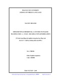 Master thesis English linguistics: Implementing experiential activities in English teaching for 5 - 6 - year - old kids at DPA kindergarten