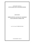 Luận văn Thạc sĩ Chính sách công: Chính sách nâng cao năng lực cạnh tranh cụm ngành tôm sú tỉnh Bạc Liêu