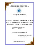 Luận văn Thạc sĩ Chính sách công: Đánh giá tính khả thi về đầu tư bệnh viện tư nhân – Tình huống điển hình Bệnh viện Thành Vũ II tại Bạc Liêu