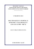 Luận văn Thạc sĩ Chính sách công: Phân tích lợi ích và chi phí dự án đường 991B - từ QL51 đến hạ lưu cụm cảng Cái Mép - Thị Vải