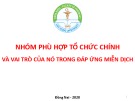 Bài giảng Nhóm phù hợp tổ chức chính và vai trò của nó trong đáp ứng miễn dịch - Đại học Lạc Hồng