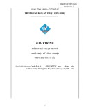 Giáo trình mô đun Kỹ thuật điện tử (Nghề Điện tử công nghiệp - Trình độ trung cấp) – CĐ Kỹ thuật Công nghệ BR–VT