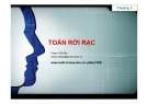 Bài giảng Toán rời rạc - Chương 5: Đồ thị (Phạm Thế Bảo)