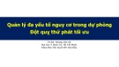 Bài giảng Quản lý đa yếu tố nguy cơ trong dự phòng đột quỵ thứ phát tối ưu - TS. BS. Hoàng Văn Sỹ