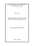 Luận văn Thạc sĩ Chính sách công: Thực hiện chính sách phát triển lĩnh vực trồng trọt tại thị xã Điện Bàn, tỉnh Quảng Nam