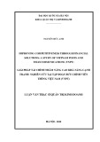 Luận văn Thạc sĩ Quản trị kinh doanh: Improving competitiveness through financial solutions - A study of Vietnam posts and telecommunications (VNPT)