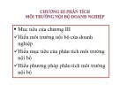 Bài giảng môn Quản trị chiến lược: Chương 3 - Trần Quang Cảnh