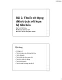 Bài giảng Dược lý lâm sàng: Bài 2 - PGS. TS. Võ Thị Trà An