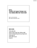 Bài giảng Dược lý lâm sàng: Bài 6 - PGS. TS. Võ Thị Trà An