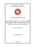 Luận văn Thạc sĩ Quản trị kinh doanh: Thực trạng hoạt động của các doanh nghiệp khởi nghiệp tại Việt Nam trong bối cảnh nền kinh tế số và đề xuất một số giải pháp