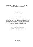 Luận án Tiến sĩ Y tế công cộng: Đánh giá kết quả can thiệp nâng cao thực hành theo dõi huyết áp và tuân thủ điều trị ở người tăng huyết áp trên 50 tuổi tại huyện Tiền Hải, tỉnh Thái Bình