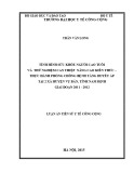 Luận án Tiến sĩ Y tế công cộng: Tình hình sức khỏe người cao tuổi và thử nghiệm can thiệp nâng cao kiến thức thực hành phòng chống bệnh tăng huyết áp tại 2 xã huyện Vụ Bản, tỉnh Nam Định giai đoạn 2011-2012