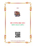 Đề cương học kì 2 môn Toán lớp 6