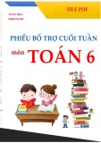 Phiếu bổ trợ cuối tuần môn Toán lớp 6