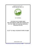 Luận văn Thạc sĩ Kinh tế nông nghiệp: Giải pháp giảm nghèo theo tiêu chí nghèo đa chiều đối với đồng bào dân tộc thiểu số tại huyện Định Hóa, tỉnh Thái Nguyên