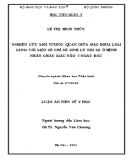 Luận án Tiến sĩ Y học: Nghiên cứu mối tương quan giữa đặc điểm lâm sàng với một số chỉ số sinh lý nội sọ ở bệnh nhân chảy máu não trong 5 ngày đầu