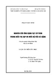 Luận án Tiến sĩ Y học: Nghiên cứu ứng dụng vạt cơ trán trong điều trị sụp mi mức độ vừa và nặng