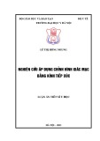 Luận án Tiến sĩ Y học: Nghiên cứu áp dụng chỉnh hình giác mạc bằng kính tiếp xúc