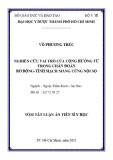 Tóm tắt Luận án Tiến sĩ Y học: Nghiên cứu vai trò của cộng hưởng từ trong chẩn đoán rò động - tĩnh mạch màng cứng nội sọ