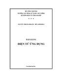 Bài giảng Điện tử ứng dụng - Nguyền Trọng Khanh & Hồ Anh Khoa