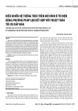 Điều khiển hệ thống treo trên mô hình ô tô điện bằng phương pháp LQR kết hợp với thuật toán tối ưu bầy đàn