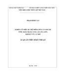 Luận án Tiến sĩ Kỹ thuật: Nghiên cứu hiệu quả hệ thống nêm cát thu lọc nước thấm trong nâng cấp, sửa chữa đập đất vừa và nhỏ