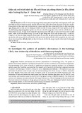 Khảo sát mô hình bệnh da liễu nhi khoa tại phòng khám Da liễu, Bệnh viện Trường Đại học Y - Dược Huế
