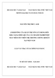 Luận văn Thạc sĩ Tài chính ngân hàng: Ảnh hưởng của quản trị vốn lưu động đến khả năng sinh lợi của các doanh nghiệp dệt may niêm yết trên thị trường chứng khoán tại Việt Nam