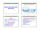 Bài giảng Cấp thoát nước - Chương 6: Mạng lưới thoát nước bên trong