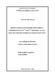 M.A Thesis summary: Difficulties in english reading skills experienced by 6th and 7th graders at Tan Long secondary school in Thainguyen city