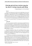 Giáo dục giá trị di sản văn hóa trong dạy học Địa lý ở trường trung học phổ thông