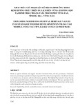 Khai thác giá trị di sản lễ hội Nghinh Ông theo định hướng phát triển du lịch bền vững (Trường hợp tại Đình thần Thắng Tam, thành phố Vũng Tàu, tỉnh Bà Rịa - Vũng Tàu)