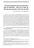 Chủ quyền lãnh thổ trong sách giáo khoa lịch sử CHLB Đức – Một vài suy nghĩ cho đổi mới sách giáo khoa Việt Nam sau 2015