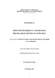 Luận văn Thạc sĩ Kĩ thuật: Phân tích ổn định của thanh bằng phương pháp chuyển vị cưỡng bức