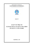 Luận văn Thạc sĩ Kĩ thuật: Tính toán tải trọng động do gió và động đất tác dụng lên nhà cao tầng tại Hải Phòng