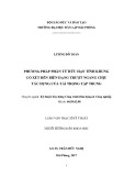 Luận văn Thạc sĩ Kĩ thuật: Phương pháp phần tử hữu hạn tính khung có xét đến biến dạng trượt ngang chịu tác dụng của tải trọng tập trung