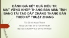 Bài giảng Đánh giá kết quả điều trị mất vững khớp thang bàn mãn tính bằng tái tạo dây chằng thang bàn theo kỹ thuật Zhang