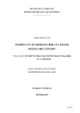 Luận văn Thạc sĩ Kỹ thuật: Nghiên cứu ổn định đàn hồi của thanh thẳng chịu uốn dọc