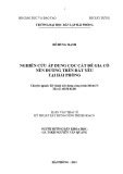 Luận văn Thạc sĩ Kỹ thuật: Nghiên cứu áp dụng cọc cát để gia cố nền đường trên đất yếu tại Hải Phòng