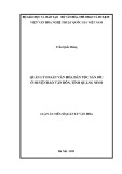 Luận án Tiến sĩ Quản lý văn hóa: Quản lý di sản văn hóa dân tộc Sán Dìu ở huyện đảo Vân Đồn, tỉnh Quảng Ninh