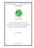 Luận án Tiến sĩ Nông nghiệp: Chọn lọc nâng cao năng suất 2 dòng gà Lạc Thủy và khả năng cho thịt của con lai giữa gà Lạc Thủy với Lương Phượng