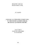 Luận án Tiến sĩ Sinh học: Sàng lọc các thảo dược có khả năng ức chế enzyme xanthine oxidase để giảm sự tạo thành acid uric