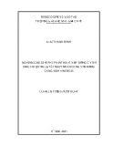 Luận án Tiến sĩ Kỹ thuật: Nghiên cứu giải pháp kỹ thuật xây dựng cơ sở dữ liệu quản lý tài nguyên khoáng sản bằng công nghệ WebGIS