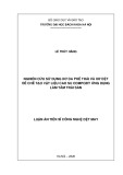 Luận án Tiến sĩ Công nghệ dệt may: Nghiên cứu sử dụng xơ da phế thải và xơ dệt để chế tạo vật liệu cao su compozit ứng dụng làm tấm trải sàn