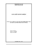 Sáng kiến kinh nghiệm THCS: Nâng cao vai trò của giáo viên chủ nhiệm trong việc xây dựng tập thể lớp đoàn kết, tiến bộ