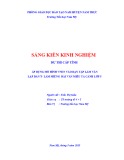 Sáng kiến kinh nghiệm Tiểu học: Áp dụng mô hình VNEN vào dạy phân môn tập làm văn kiểu bài: Lập dàn ý - làm miệng bài văn tả cảnh lớp 5