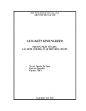 Sáng kiến kinh nghiệm THCS: Phương pháp tổ chức các buổi sinh hoạt tập thể theo chủ đề